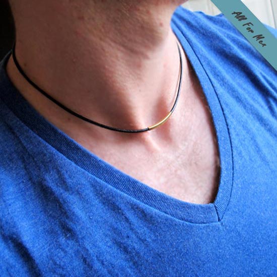 Men's Necklace Men's Choker Necklace Men's 