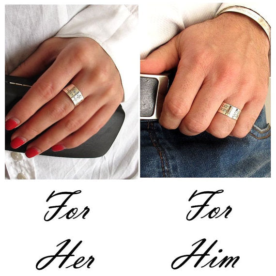 2024 Personalized Silver Ring